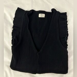 Wilfred Ruffle Crop Top